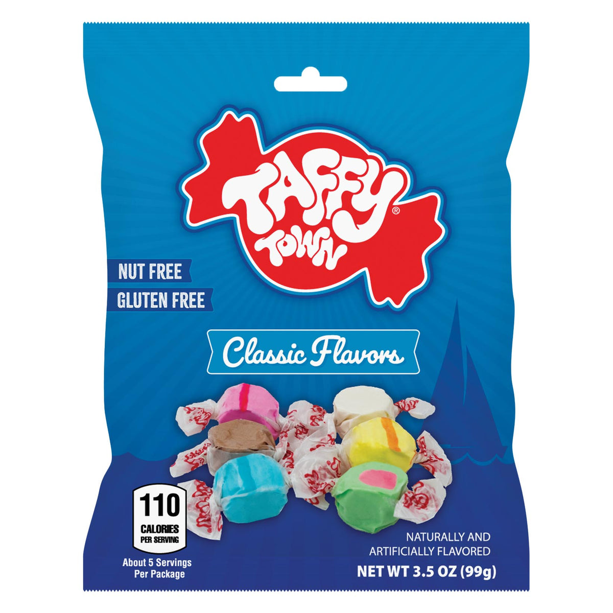 3.5 oz Assorted Taffy Mix