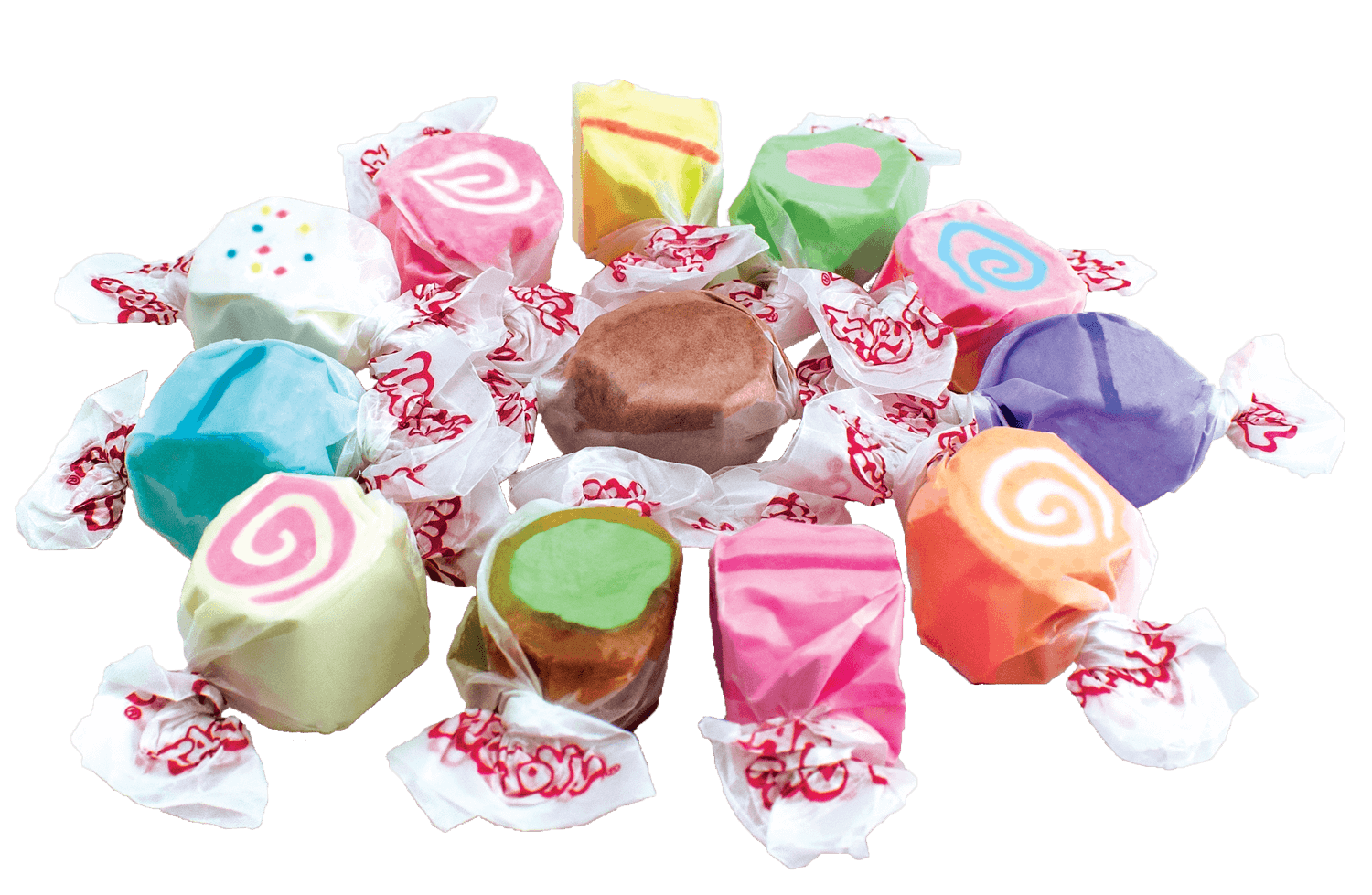 Assorted Taffy Flavors | Bulk Salt Water Taffy | Taffy Town