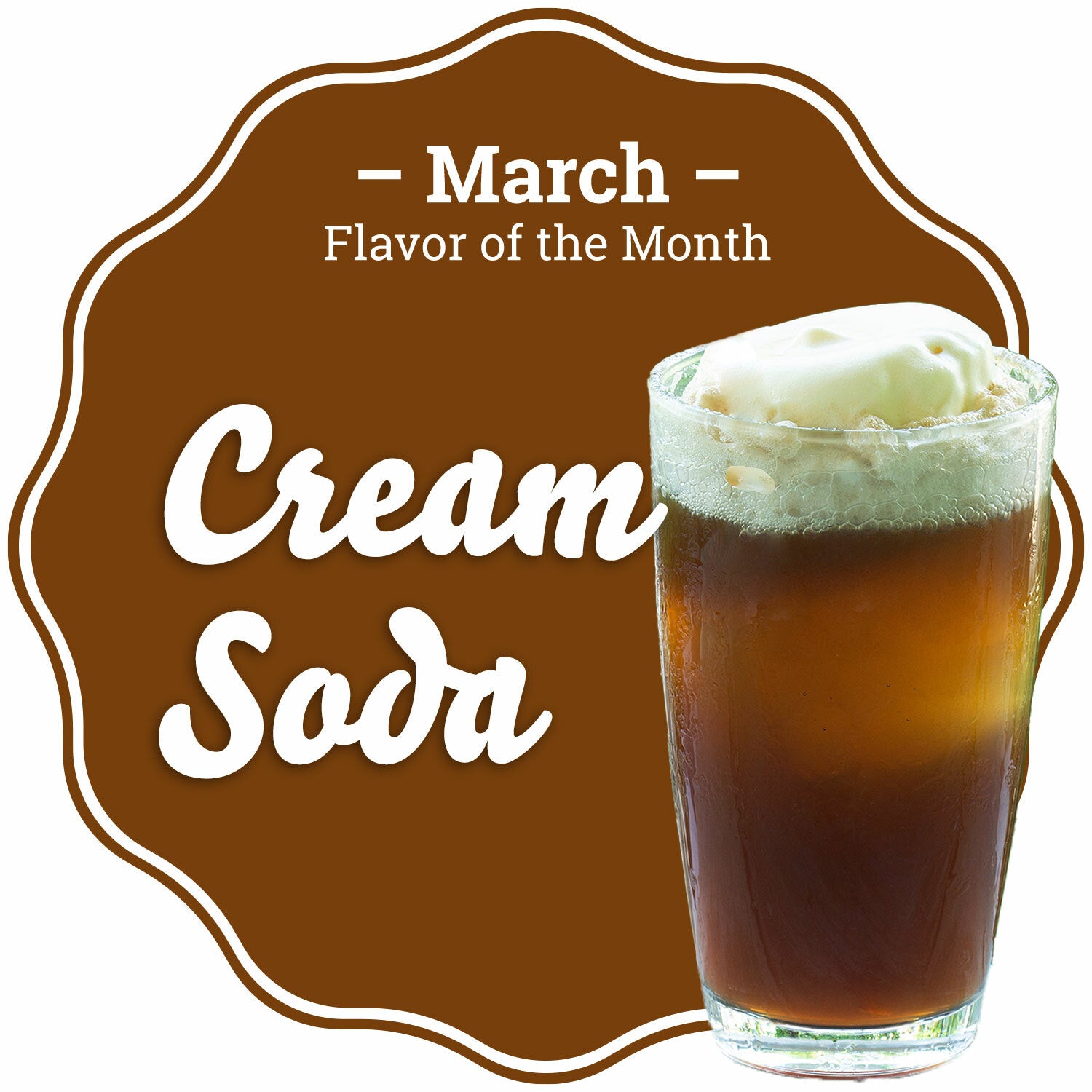 Cream Soda Taffy – March Flavor of the Month with a rich, creamy soda taste in a soft, whipped texture.